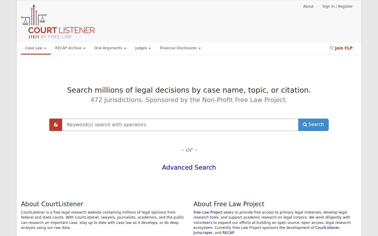 Catoosa County federal court record search through CourtListener